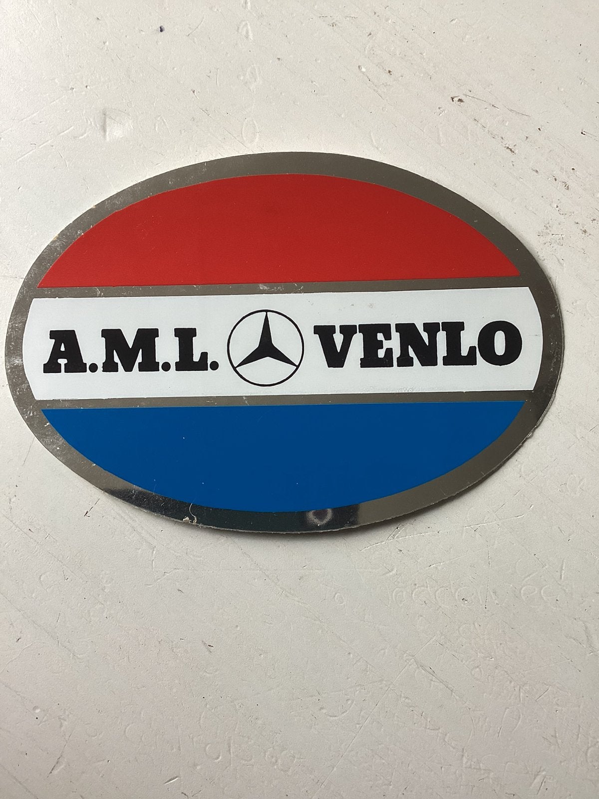 Sticker A.M.L Venlo (Mercedes), Verzamelen, Verzenden, Zo goed als nieuw, Auto of Motor