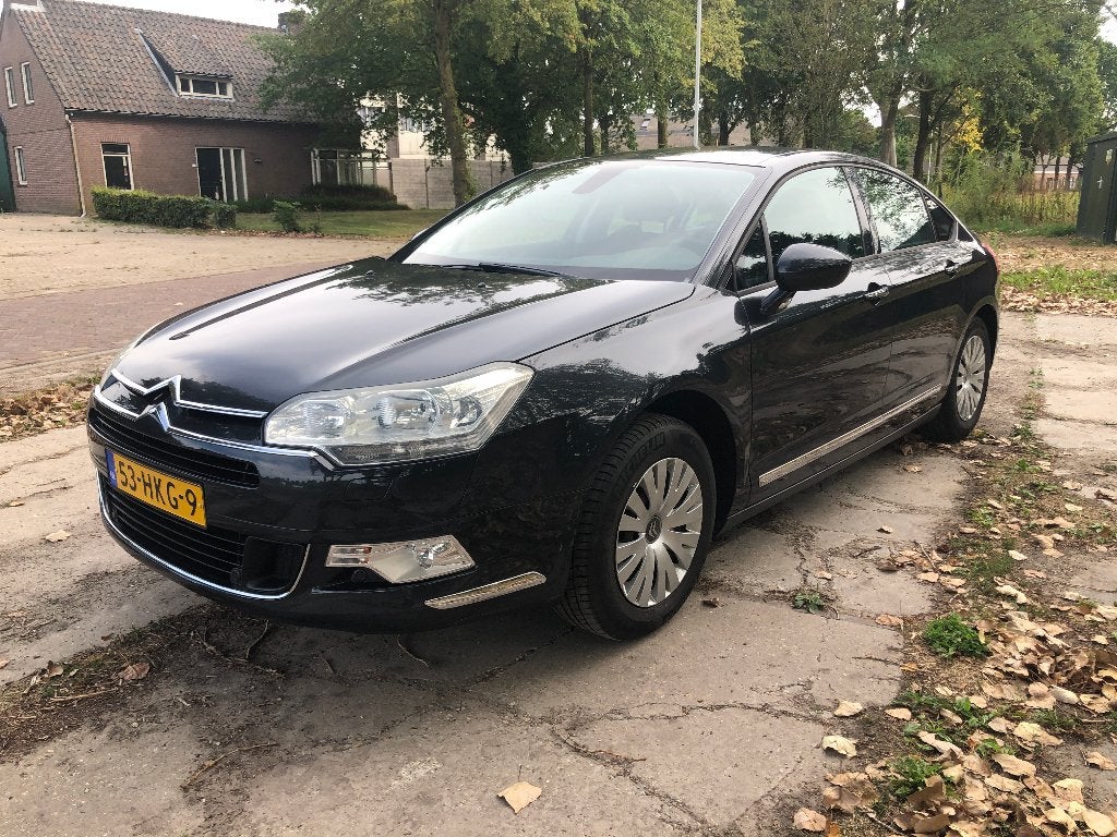 Citroën C5 2.0 16V AUT 2009 Grijs, Stof, Zwart, 4 cilinders, 1558 kg