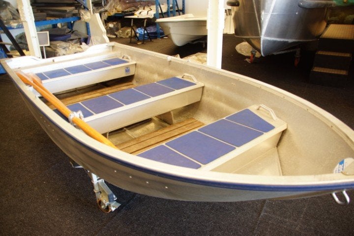 Linder Sportsman 355 aluminium boot uit 2008, Watersport en Boten, Overige merken, Gebruikt, 4 m, Overige brandstoffen