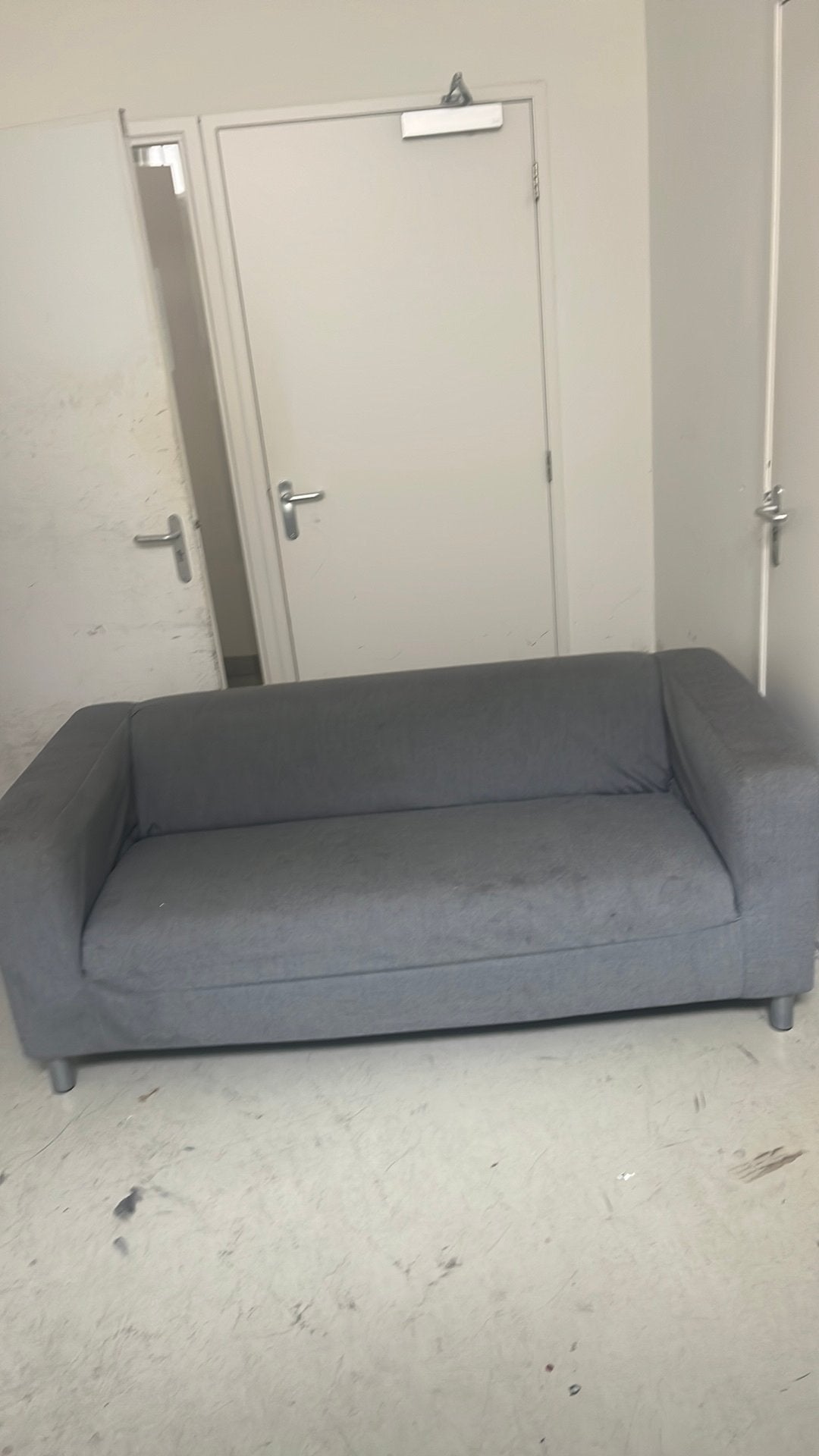 Gratis Klippan bank, Huis en Inrichting, Ophalen, 150 tot 200 cm, Tweepersoons, 75 tot 100 cm