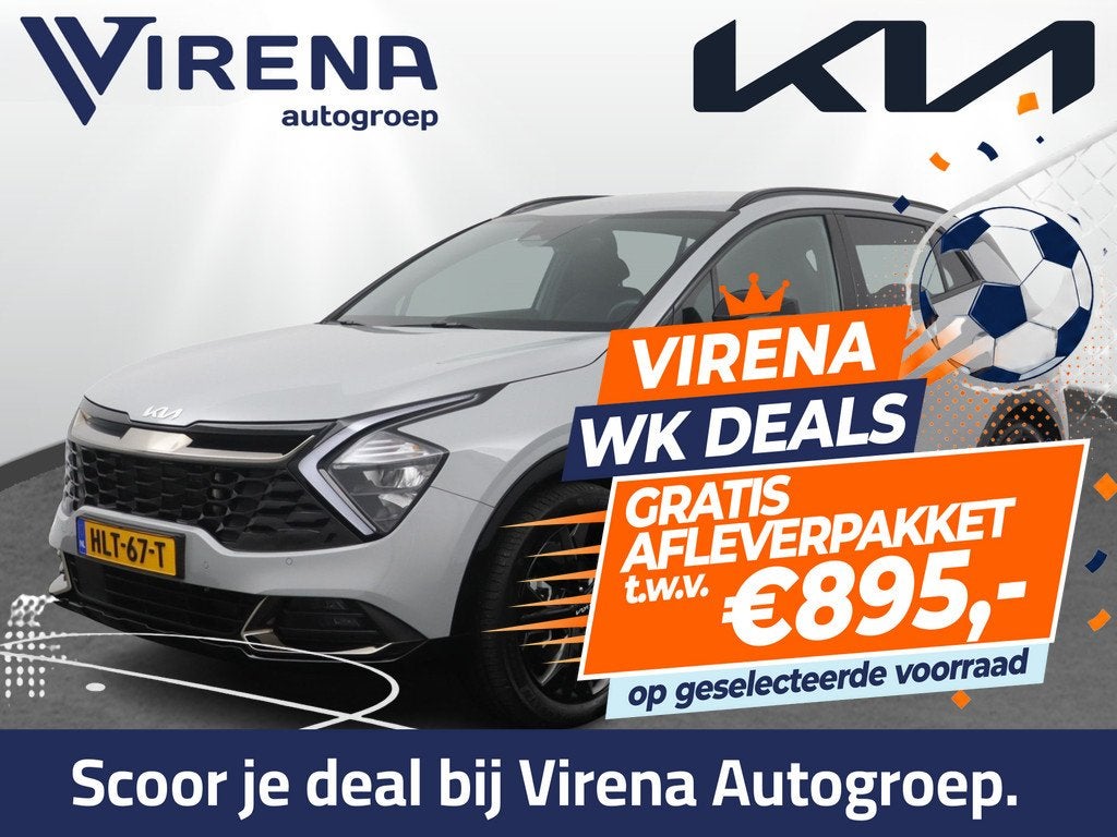 Kia Sportage 1.6 T-GDi Plug-in Hybrid AWD Dark Edition Autom, Auto's, Kia, Automaat, Gebruikt, 4 cilinders, Vierwielaandrijving