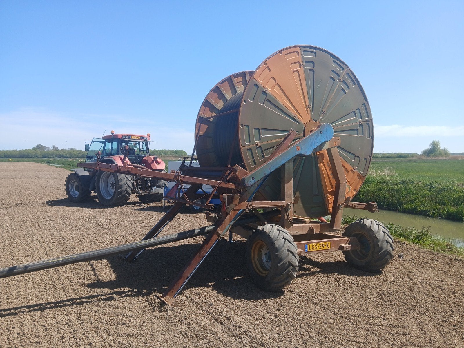 Nette ocmis beregenings haspel 110 480, Ophalen, Beregening en Drainage