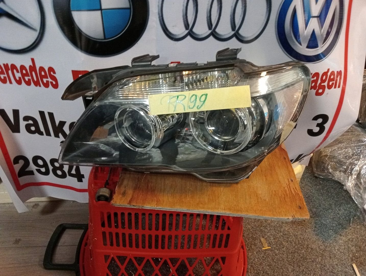 Koplamp, links BMW 7 serie 730, Auto-onderdelen, Verlichting, Gebruikt, -, -, Ophalen of Verzenden