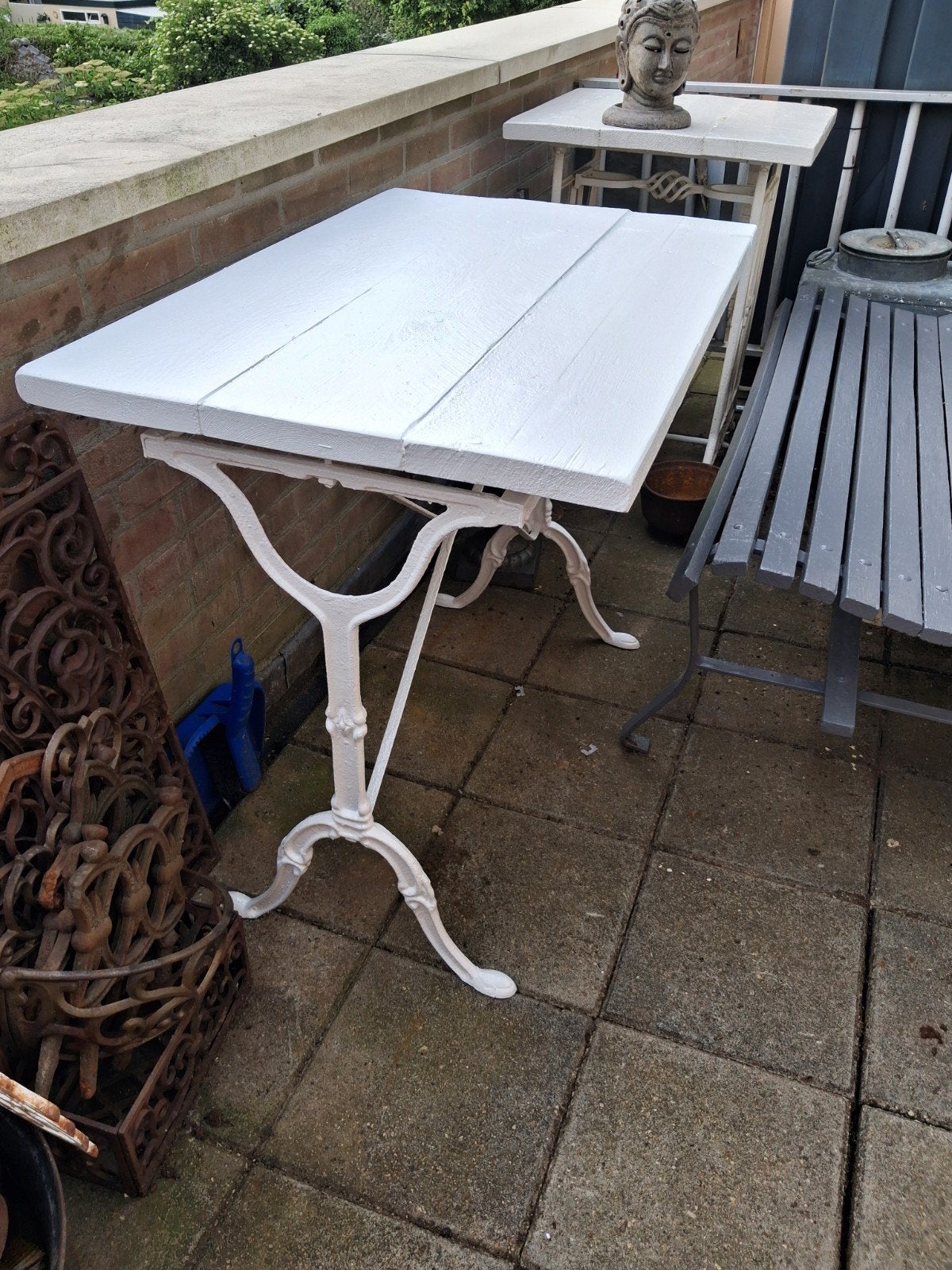 Tuintafel, Tuin en Terras, Tuintafels, Ophalen, Rechthoekig