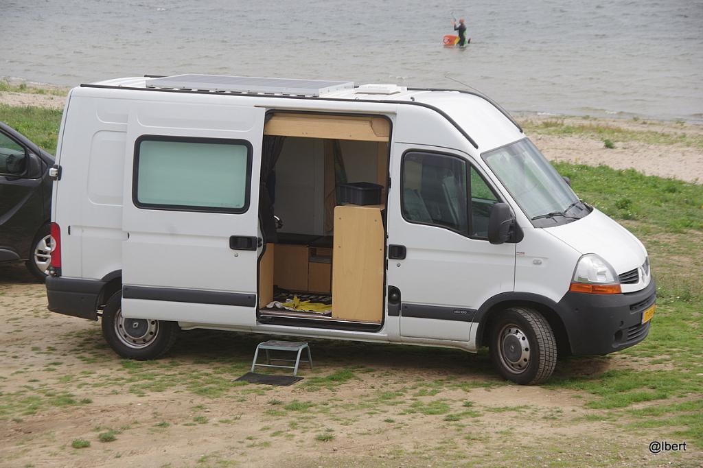 Offgrid Buscamper Renault Master, Overige merken, Chemisch toilet, Buscamper of Camperbus, Tot en met 2