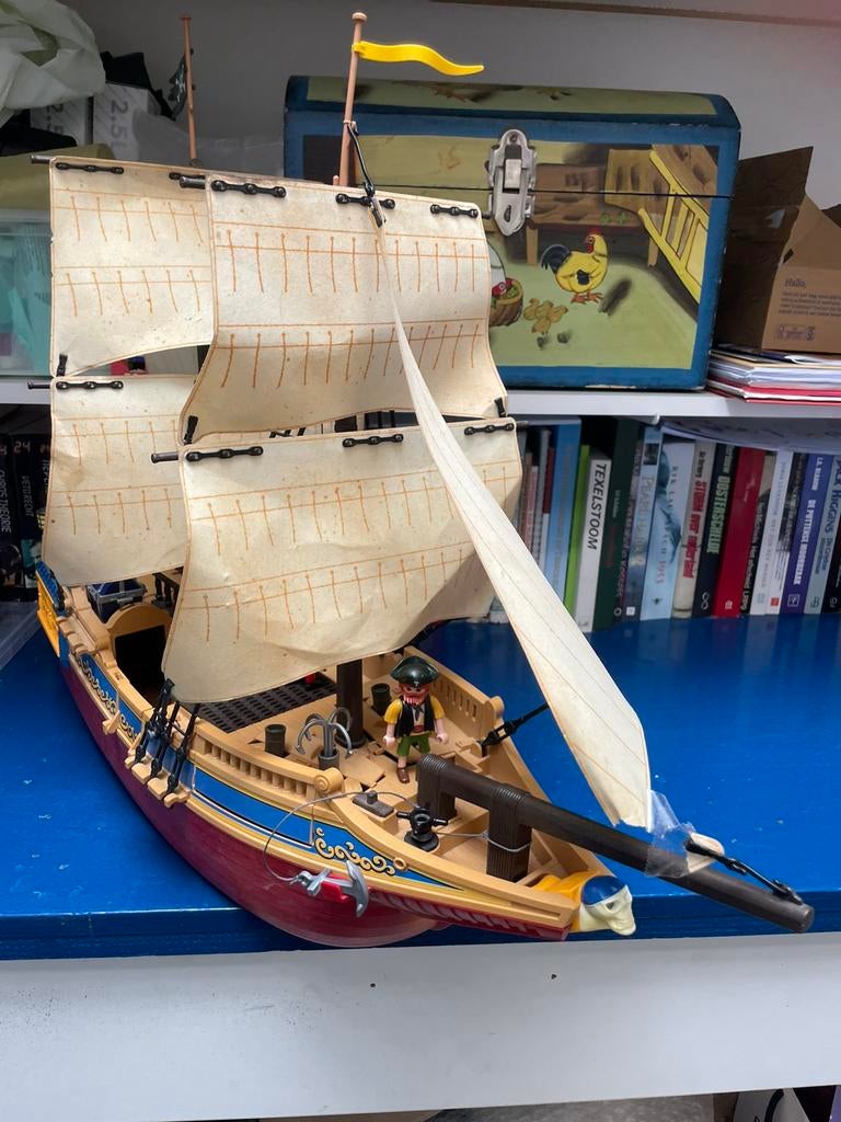 Playmobil 4290 Piratenschip, Ophalen of Verzenden, Zo goed als nieuw