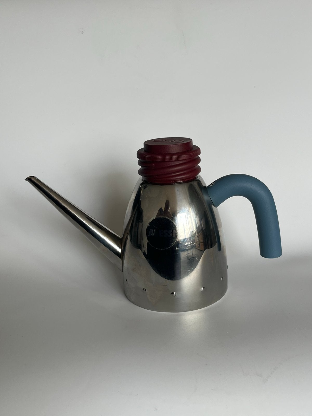 Alessi Oliefles Michael Graves, Zilver, Ophalen of Verzenden, Overige typen, Gebruikt