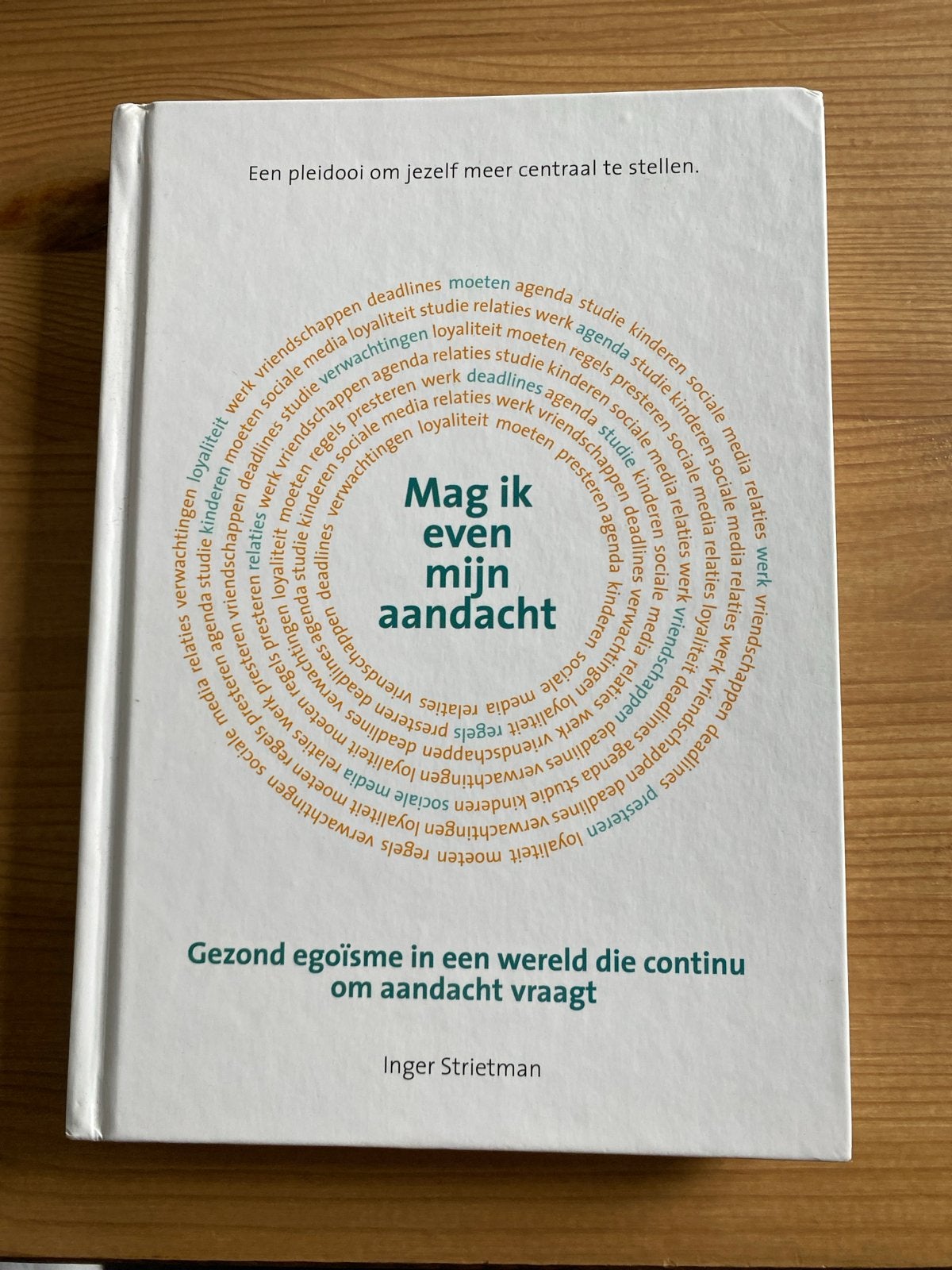 Mag ik even mijn aandacht? - Inger Strietman, Ophalen of Verzenden, Zo goed als nieuw, Nederland