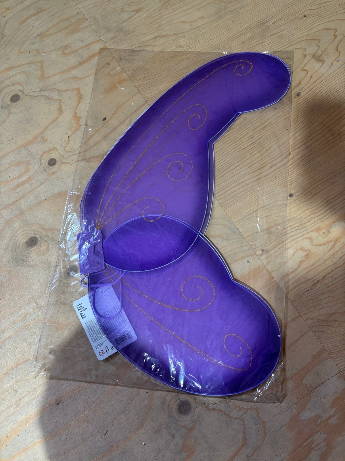 Paarse vleugels volwassenen - fee elf  (nieuw), Ophalen, Nieuw, Carnaval, Accessoires