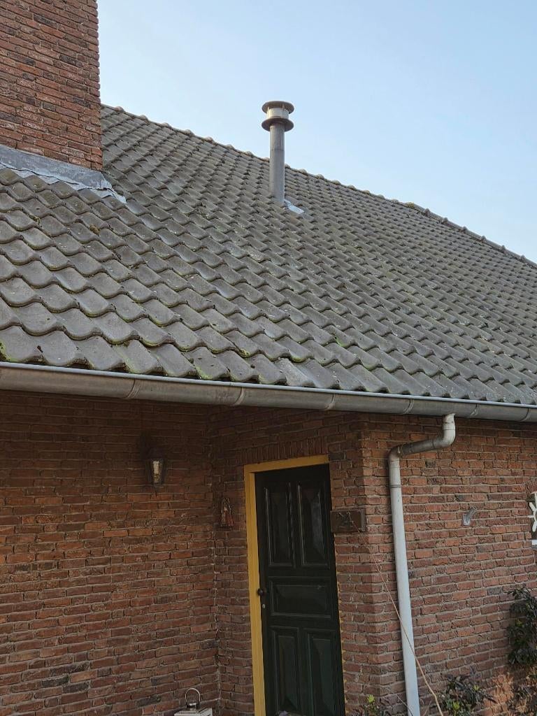 3000 O&Z VH gebakken dakpannen blauw grijs gesmoord, Doe-het-zelf en Verbouw, Dakpannen en Dakbedekking, Ophalen, Gebruikt, Steen of Klei