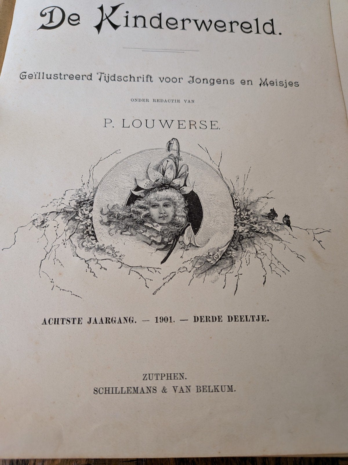 De  Kinderwereld boekje uit 1901, Ophalen of Verzenden
