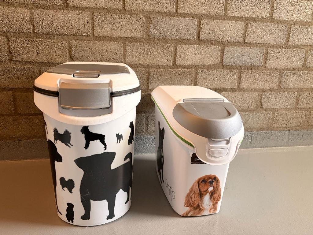 Curver voerbewaarbakken te koop!, Ophalen