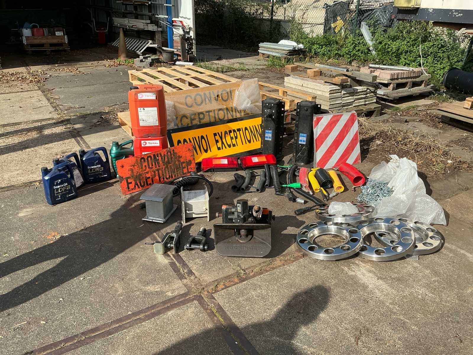 Partij Vrachtwagen onderdelen, Gebruikt