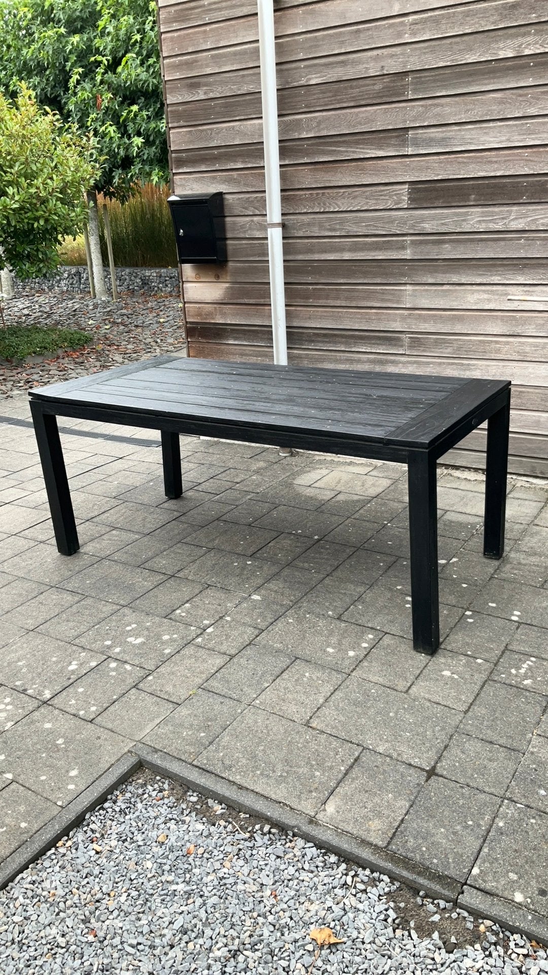 Hartman tuintafel, Tuin en Terras, Tuintafels, Ophalen, Gebruikt, Rechthoekig, Hout