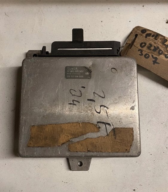 Opel Monza / Senator A 2.5E (H25E) 0280001307 Ecu, Ophalen of Verzenden