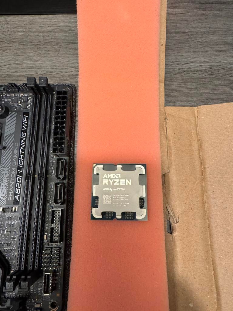 Amd Ryzen 7 700 cpu, Ophalen, Gebruikt, 3 tot 4 Ghz