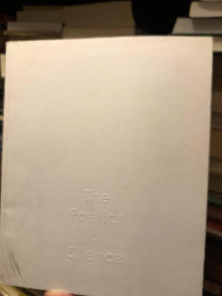 The Poetics of Silence, Ophalen of Verzenden, Gelezen, Fotografen