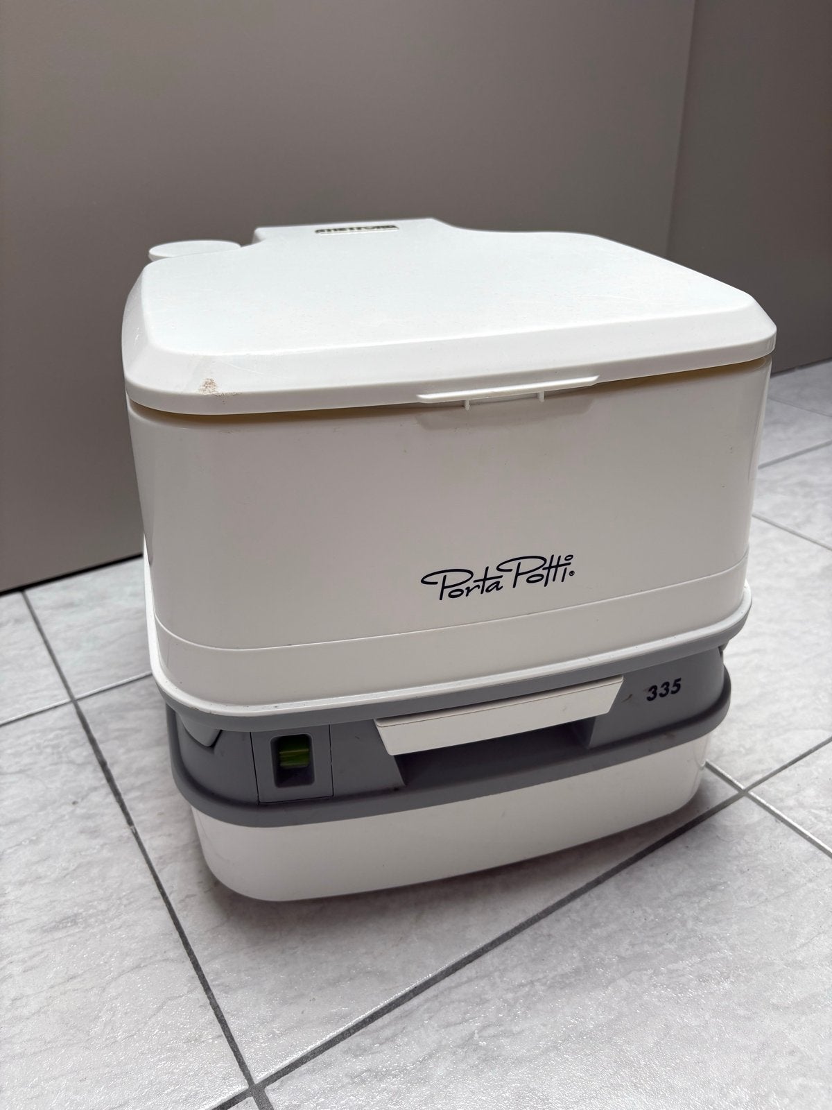Porta Potti 335 draagbaar toilet - Compact en schoon, Ophalen, Gebruikt