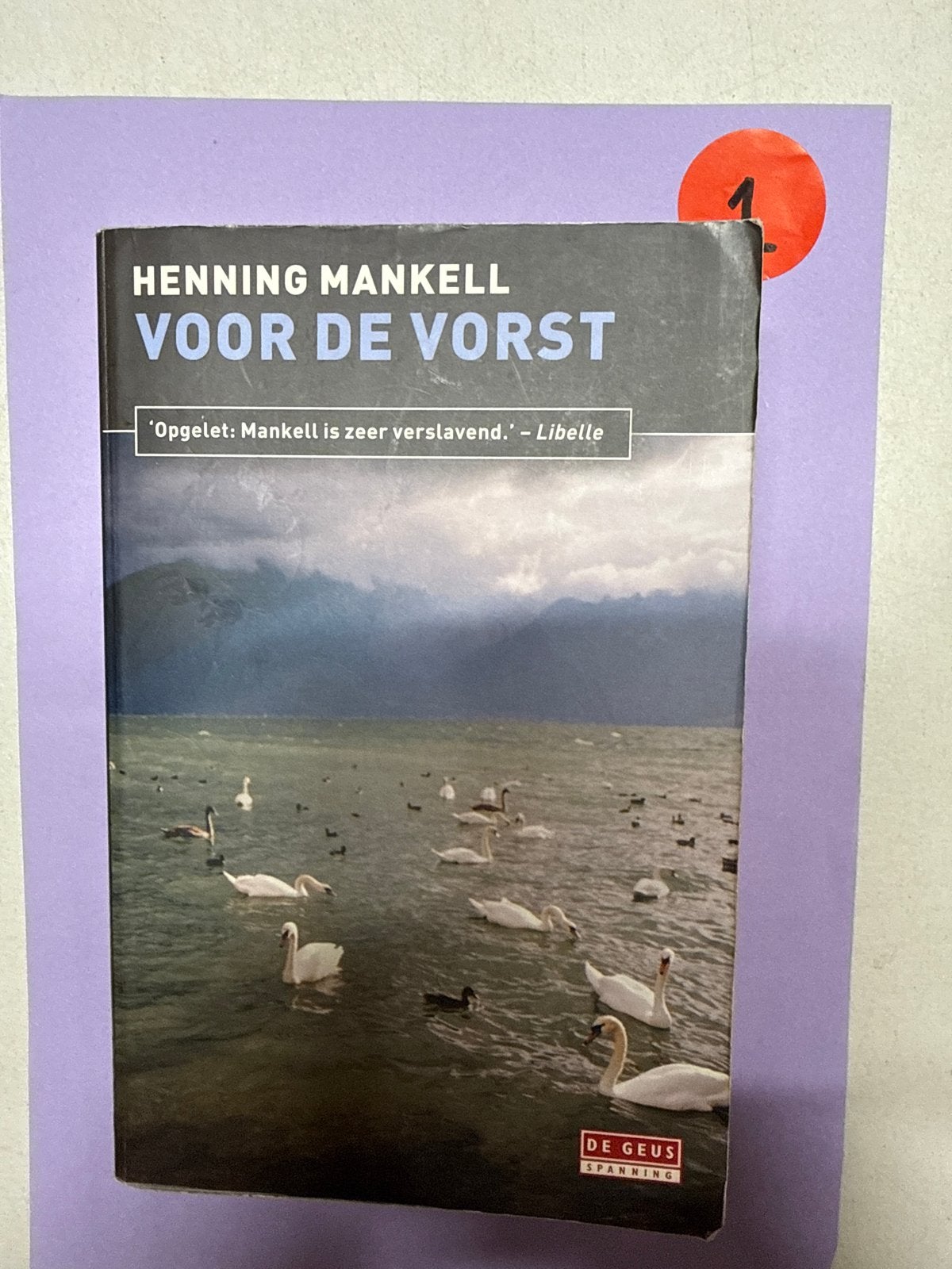 Henning Mankell - Voor de Vorst (De Geus Spanning), Ophalen of Verzenden, Zo goed als nieuw, Scandinavië