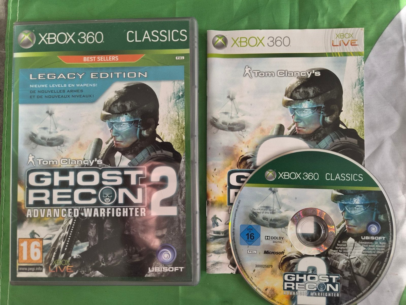 Tom Clancy's Ghost Recon Advanced Warfighter 2 (Classics), Spelcomputers en Games, Gebruikt, Shooter, Verzenden, 1 speler