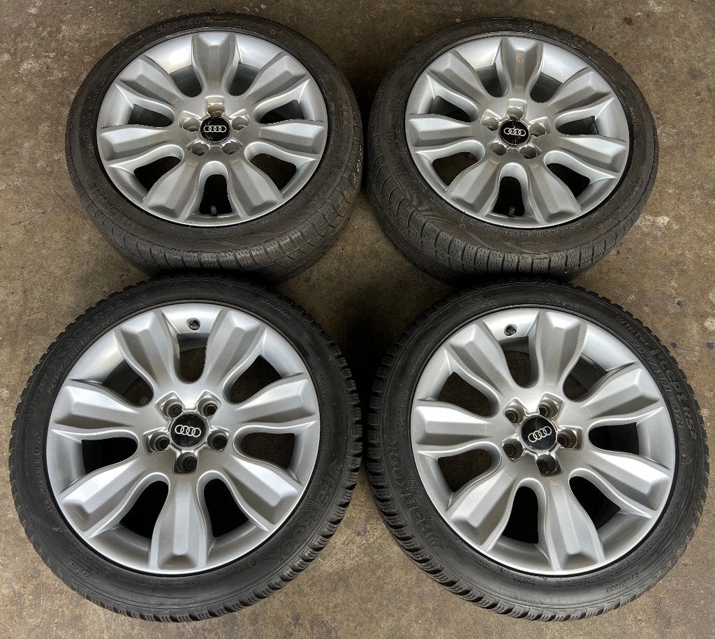 5x100 16 inch Audi A1, Volkswagen Polo Velgen + Winterbanden, Auto-onderdelen, Ophalen, Gebruikt, 16 inch, Banden en Velgen