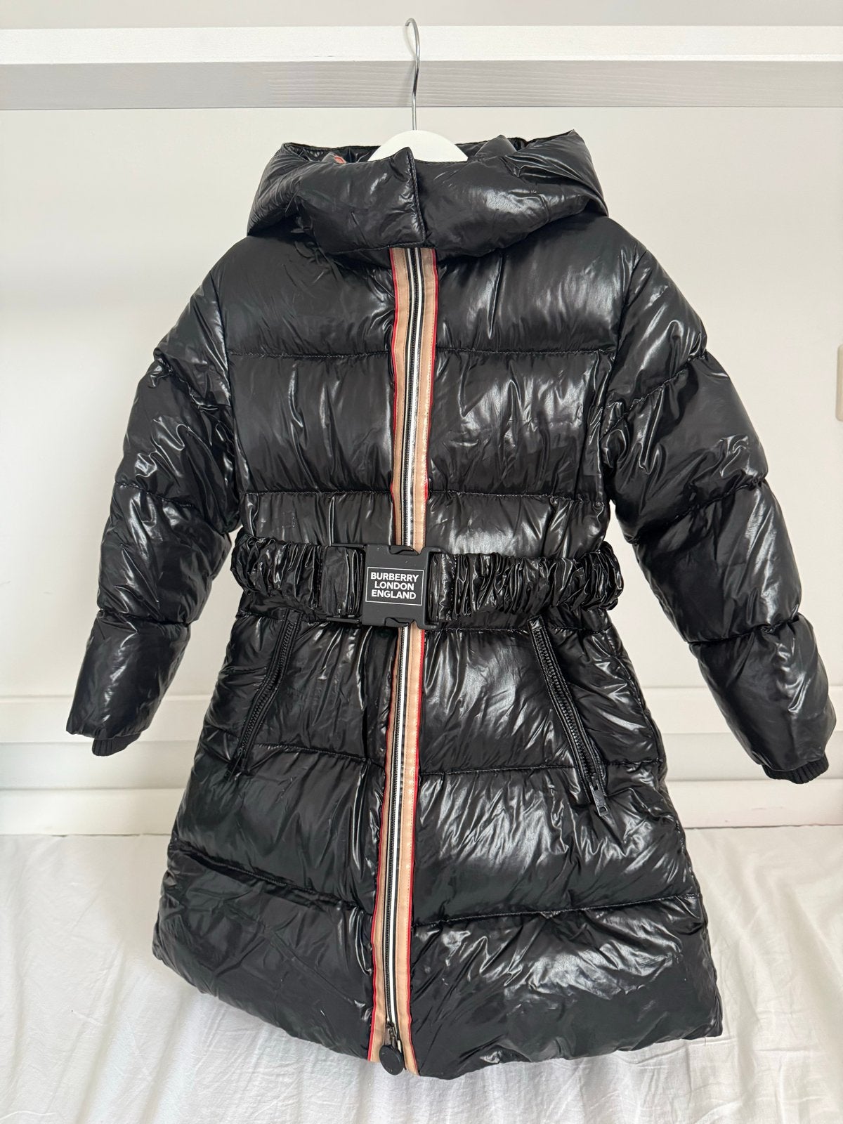 Burberry meisjes jas maat 116, Ophalen of Verzenden, Zo goed als nieuw, Meisje, Jas
