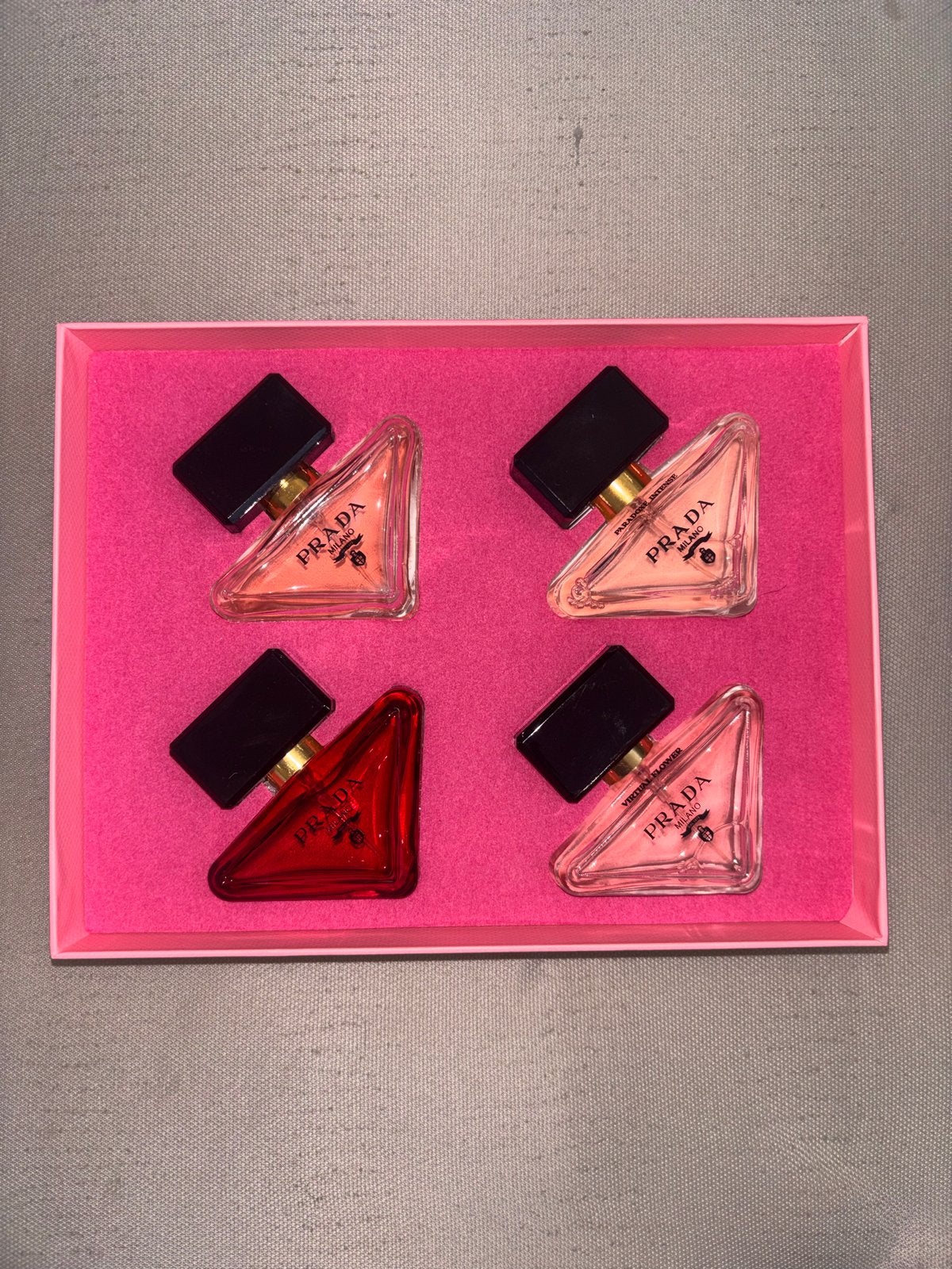Prada Paradoxe Cadeauset 4x40ml - Nieuw en Ongebruikt, Ophalen of Verzenden, Nieuw