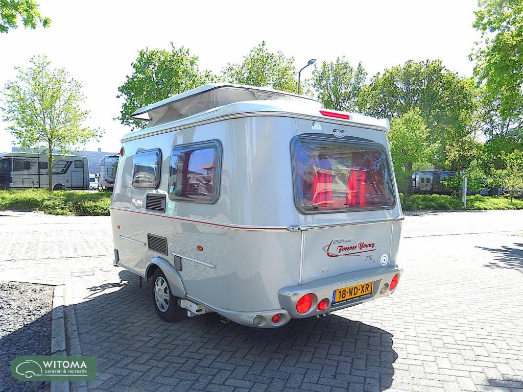 Eriba Touring Familia 310 Forever young, Caravans en Kamperen, Schokbreker, Eriba, Tot 4 meter, Dwarsbed