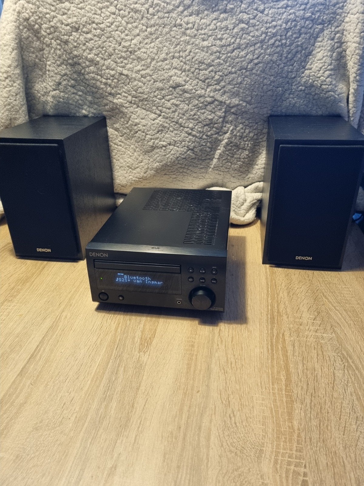 Denon RCD-M41DAB met 2 speakers SC-M41, Ophalen of Verzenden, Zo goed als nieuw, Tuner of Radio, Denon