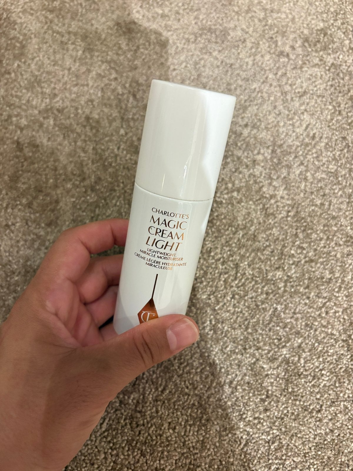 Charlotte's Magic Cream Light - Hydraterende Crème, Ophalen of Verzenden, Zo goed als nieuw, Gehele gezicht, Verzorging