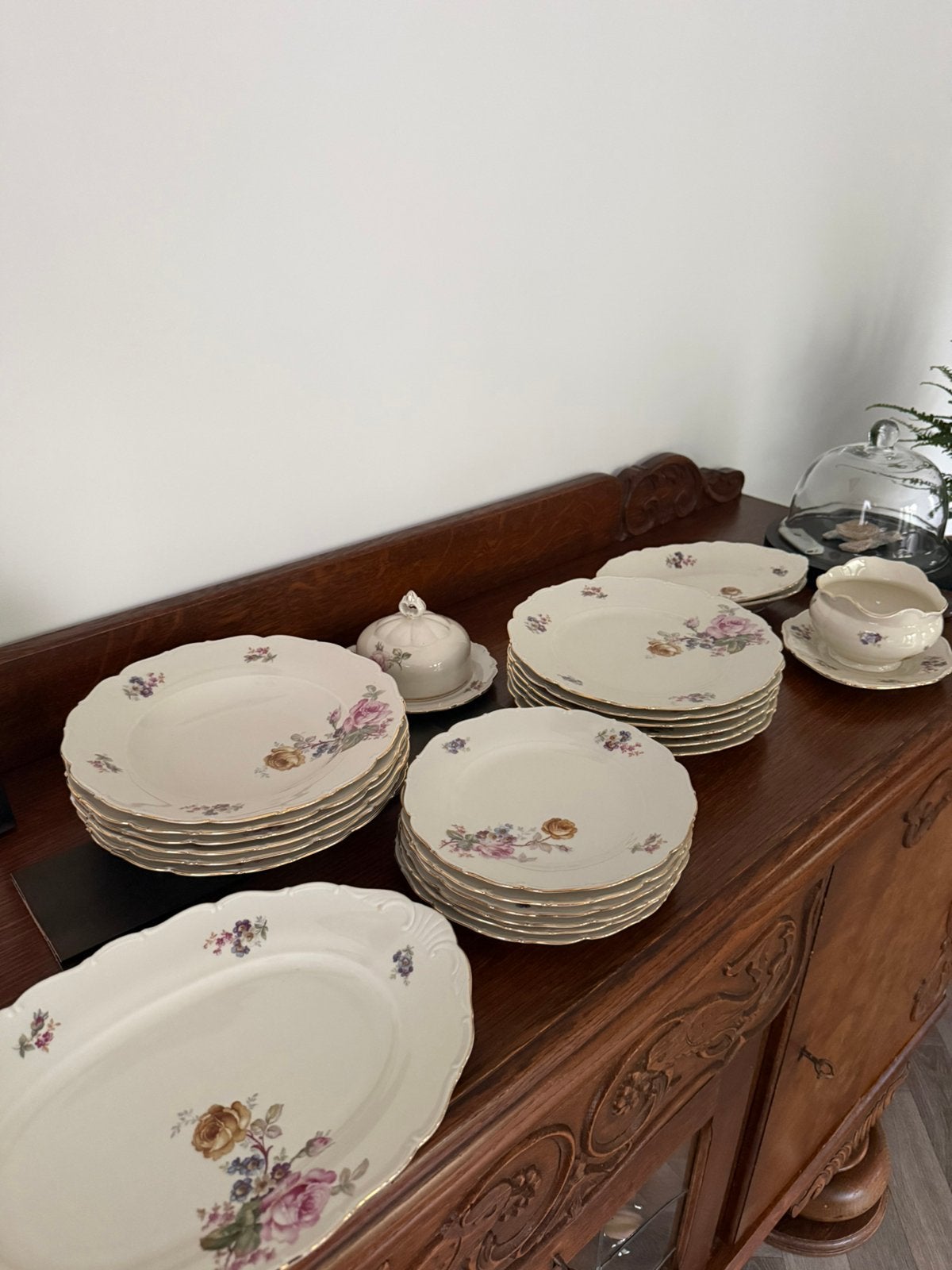 Compleet servies, Ophalen