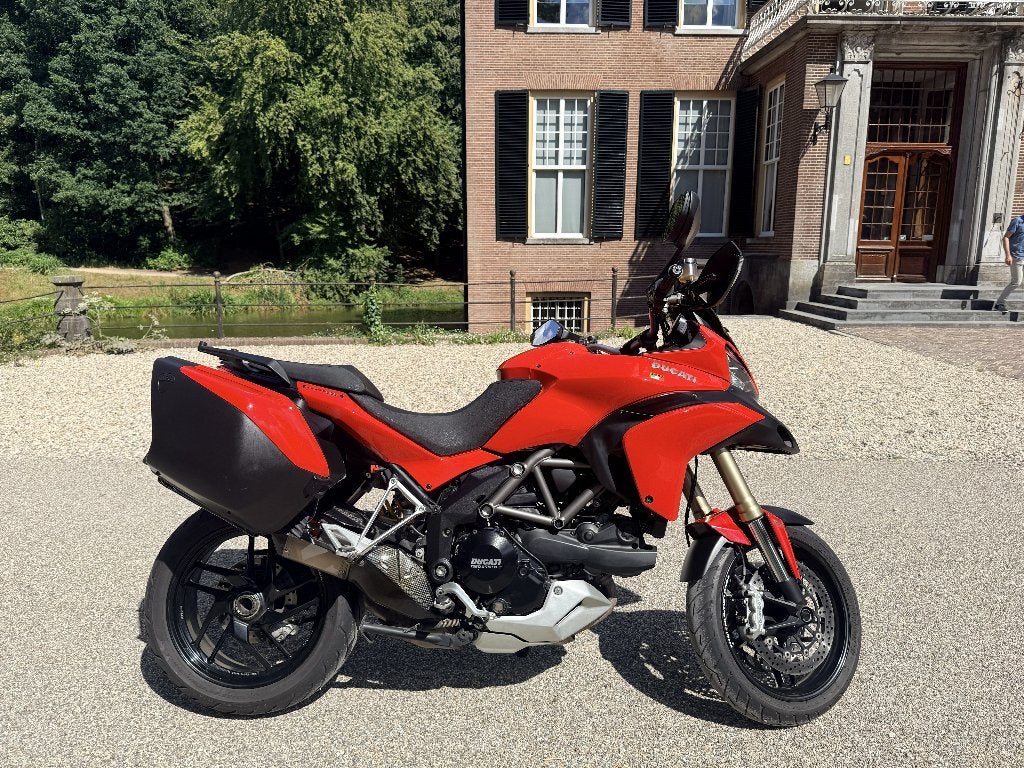 Ducati Multistrada 1200 (bj 2014) met kofferset, 2 cilinders, Motorrijbewijs A, Gebruikt, Particulier