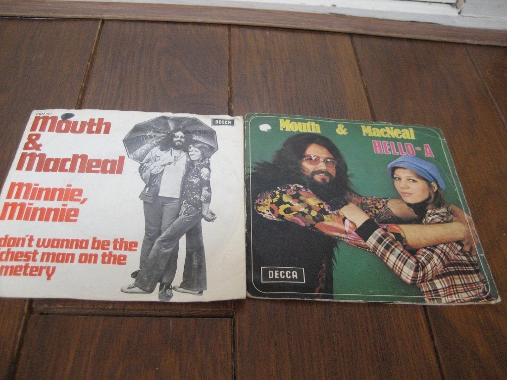 70s nl mouth & macneal singles 4x, 7 inch, Single, Ophalen of Verzenden, Pop
