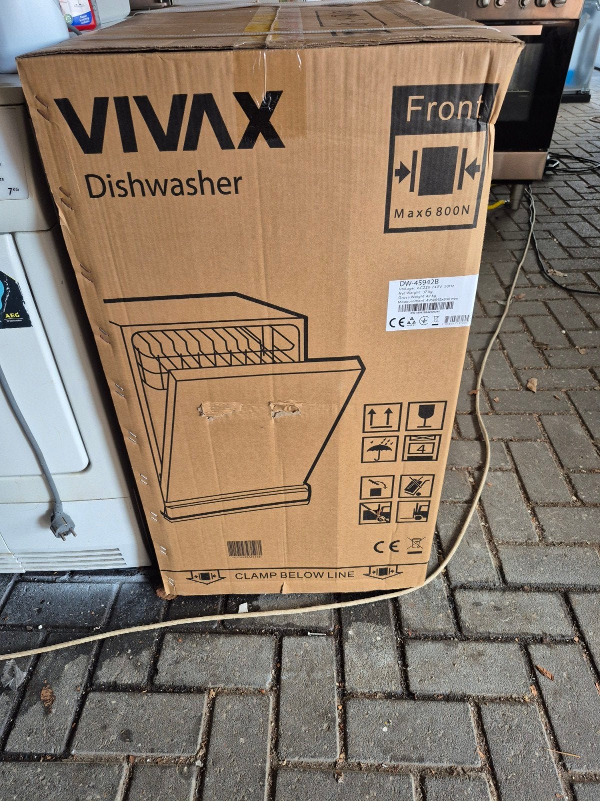 nieuwe vrijstaande vivax 45 cm brede vaatwassers, Witgoed en Apparatuur, Ophalen, Minder dan 85 cm, Nieuw, Energieklasse A of zuiniger