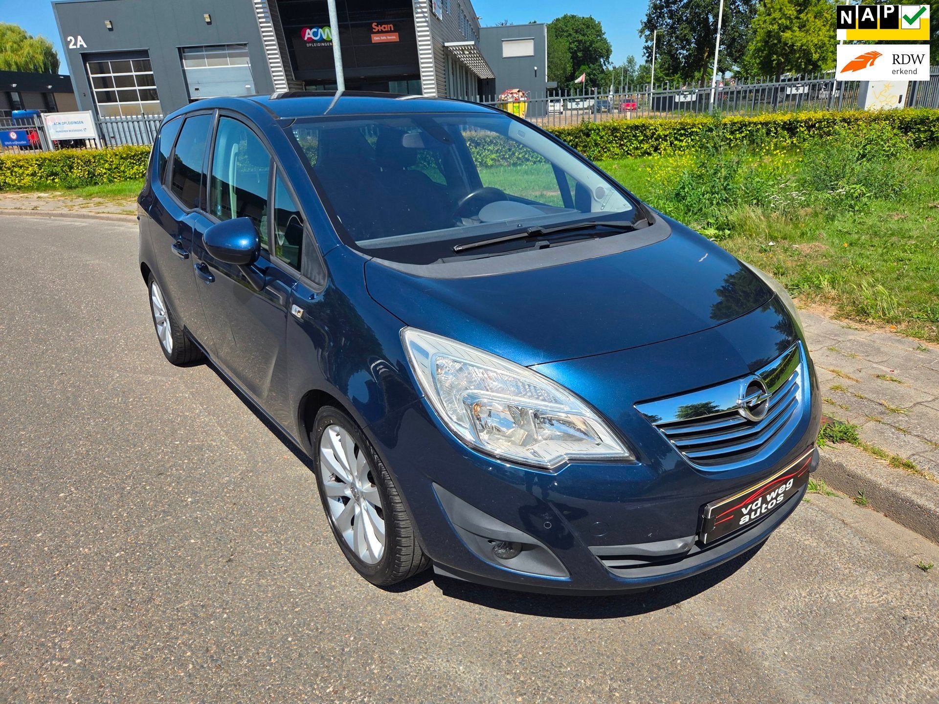 Opel Meriva 1.4 Turbo Cosmo, Auto's, Voorwielaandrijving, Euro 5, Gebruikt, 680 kg
