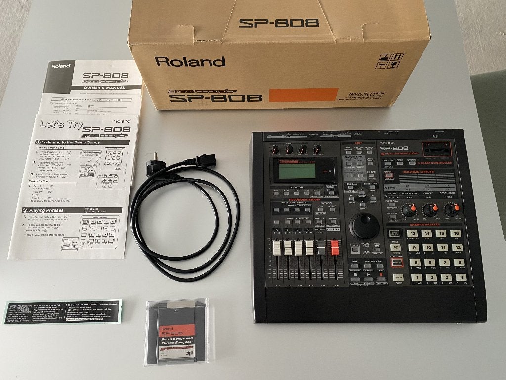 Roland SP-808 groovesampler, vrijwel ongebruikt, Ophalen, Zo goed als nieuw