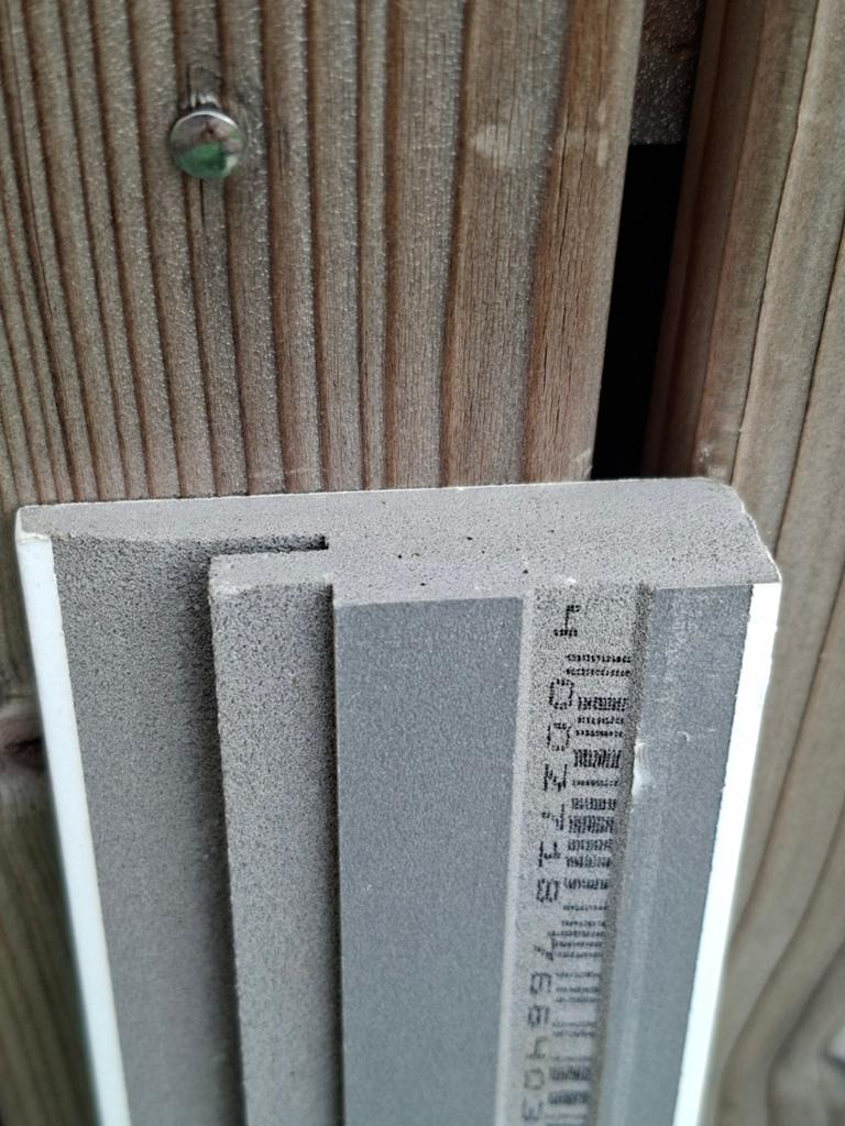 Waterproof plinten 16x58x2400 mm, Ophalen, Kunststof, Nieuw, 200 tot 250 cm