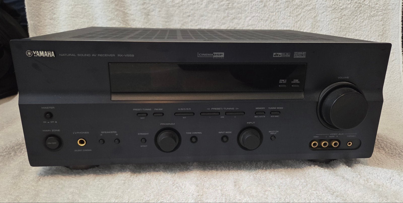Yamaha RX-V559 AV Receiver - Zo goed als nieuw, Ophalen, Yamaha, Zo goed als nieuw, 120 watt of meer