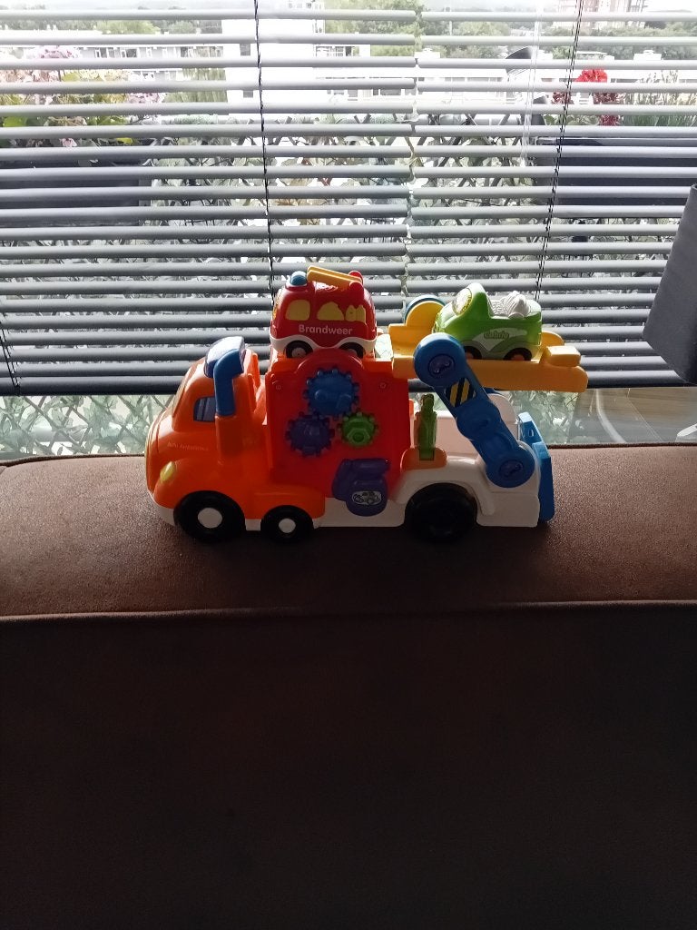 Vtech toet toet auto's  auto ambulance, Ophalen of Verzenden, Gebruikt, 2 tot 4 jaar