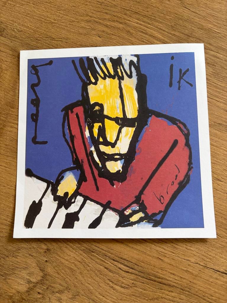 Kunstdruk 'IK' van Herman Brood, Antiek en Kunst, Kunst | Litho's en Zeefdrukken, Ophalen of Verzenden