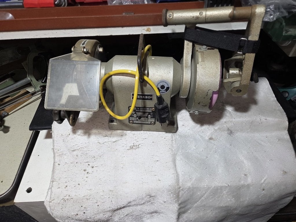 Metabo slijpsteen 7255W, Ophalen, Gebruikt, Minder dan 700 watt, Werkbankslijpmachine