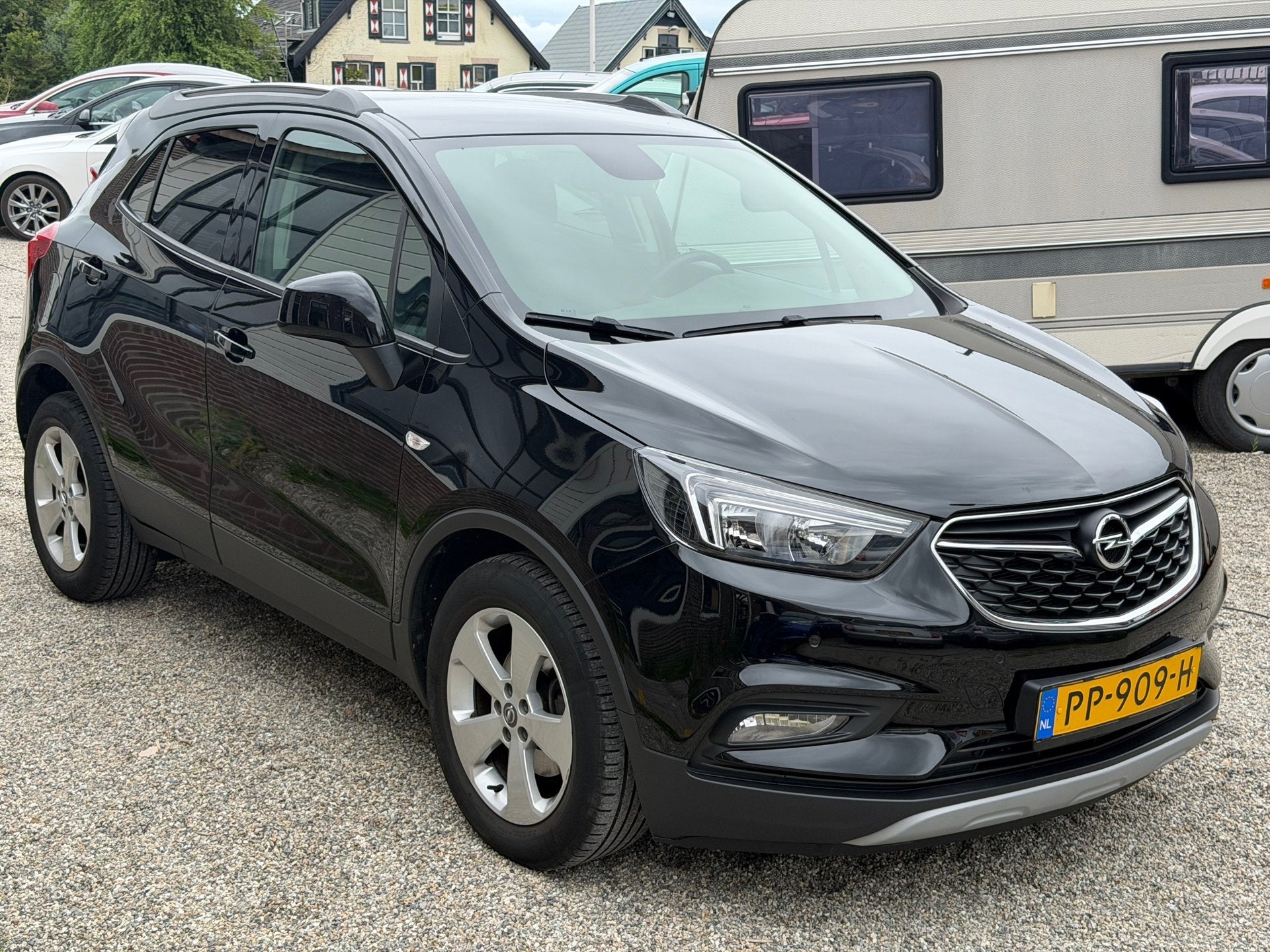 Opel Mokka X 1.4 Turbo Online Edition 1e Eig Dealer Onderhou, Auto's, Opel, Voorwielaandrijving, Parkeersensor, Gebruikt, Euro 6
