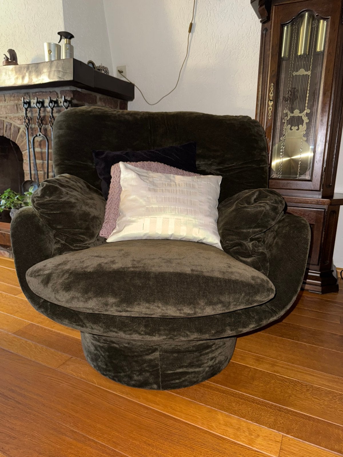 Draaifauteuil, Huis en Inrichting, Ophalen, Eenpersoons, 75 tot 100 cm, Zo goed als nieuw