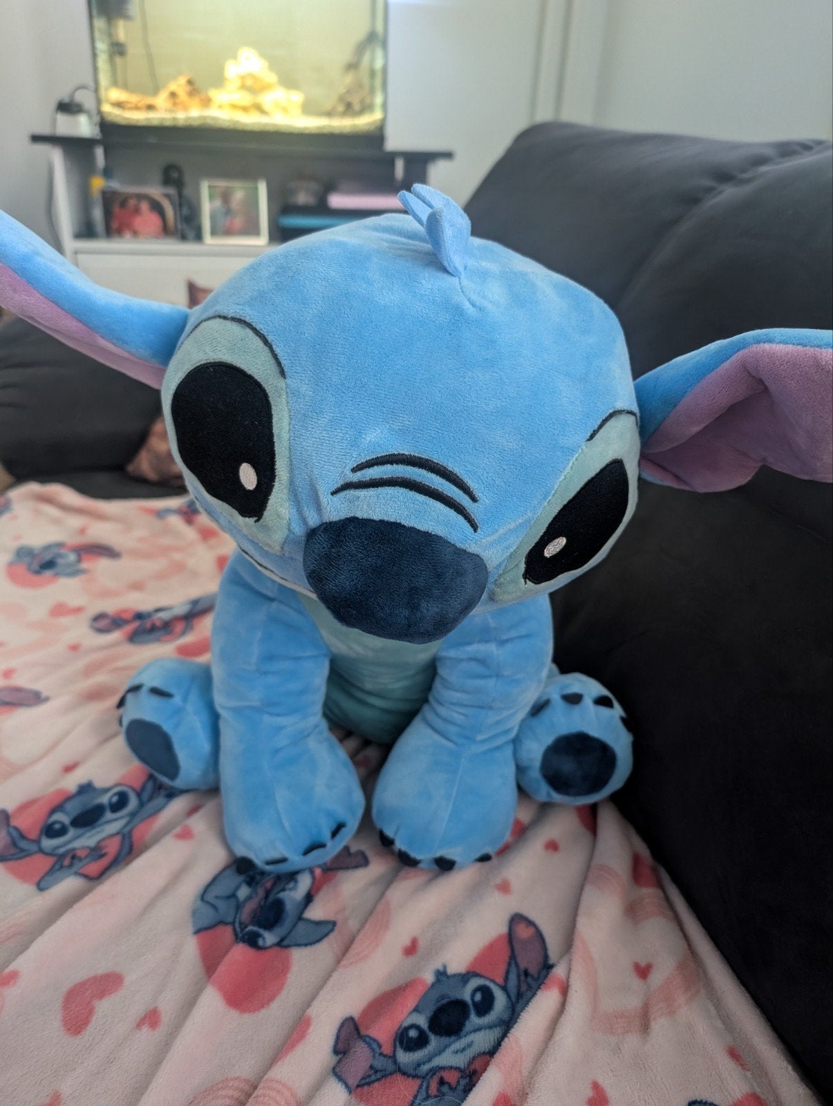 2 Grote Stitch en Angel knuffels - Disney Lilo & Stitch, Ophalen of Verzenden