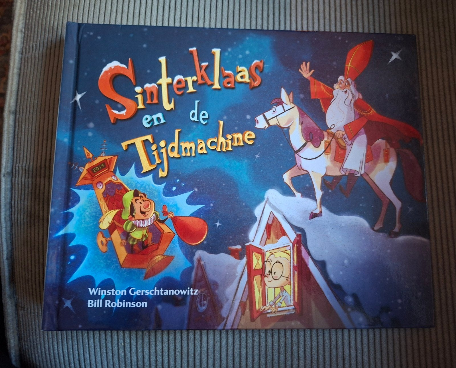 Sinterklaas en de Tijdmachine - Winston Gerschtanowitz, Ophalen of Verzenden, Nieuw, Winston Gerschtanowitz, Fictie algemeen