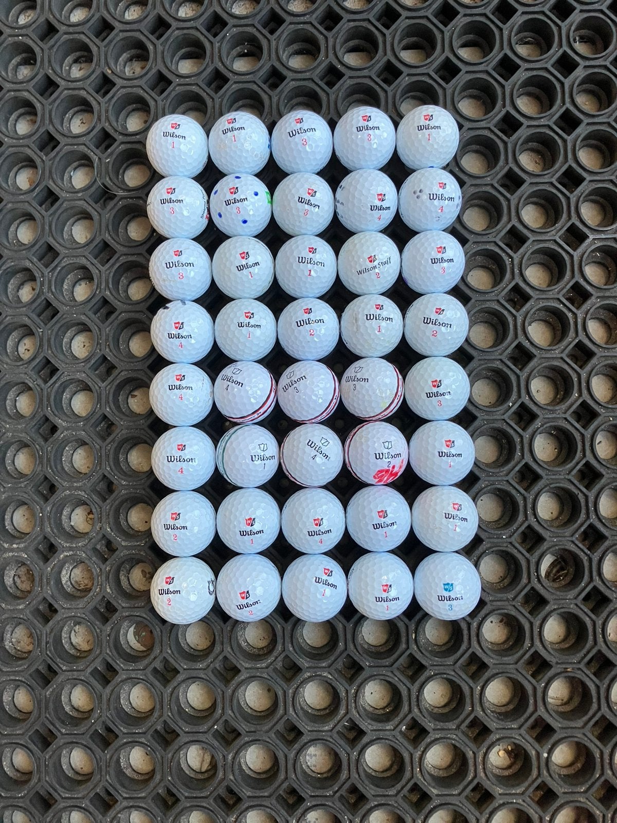 Wilson golfballen, Ophalen of Verzenden, Zo goed als nieuw, Bal(len)