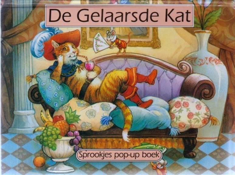 Sprookjes Pop-Up # de Gelaarsde kae.a. 10 stuks - foto's, Verzenden, Zo goed als nieuw, Sprookjes
