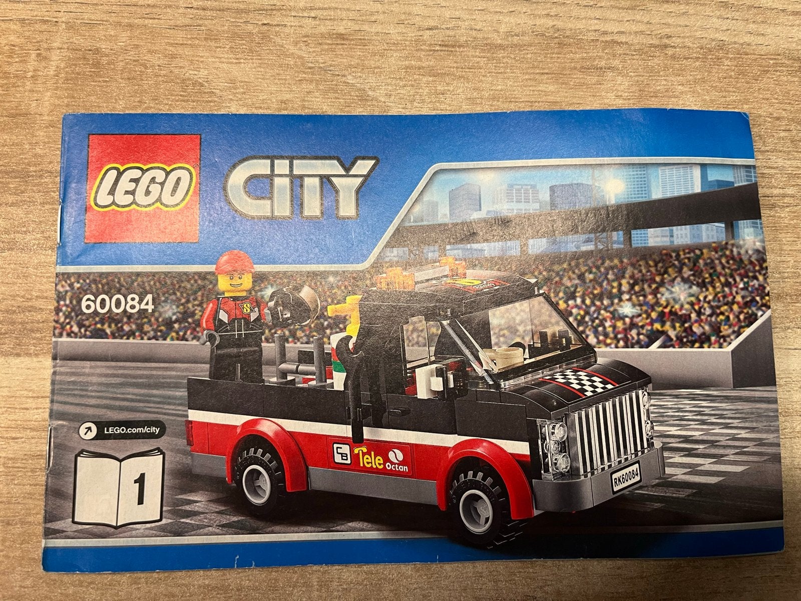 LEGO City 60084 Race Truck met motoren en minifiguren, Kinderen en Baby's, Speelgoed | Duplo en Lego, City, Lego, Ophalen of Verzenden