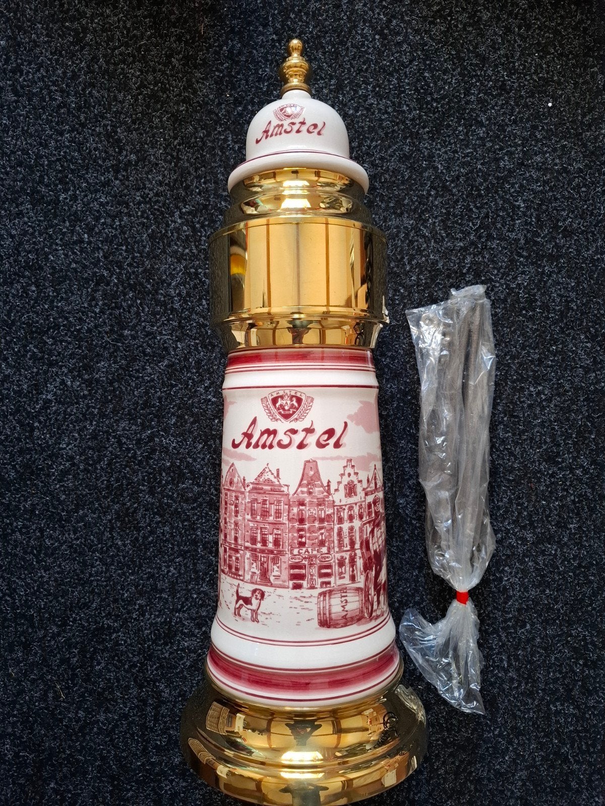 Amstel Porseleinen Tapzuil - Nieuw - Grachtenpand Design, Ophalen, Nieuw, Amstel