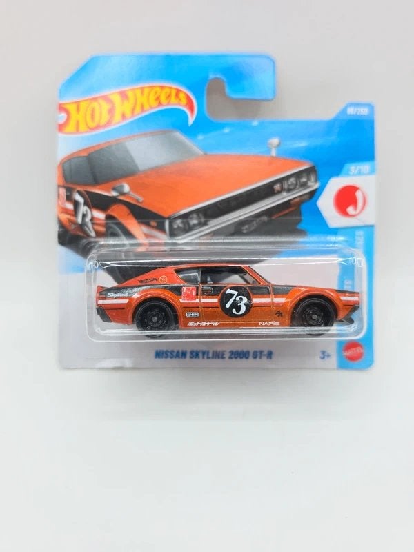 Hot Wheels Nissan Skyline 2000 GT-R Orange JDM 3/10, Hot Wheels, Nieuw, Ophalen of Verzenden, Hot Wheels